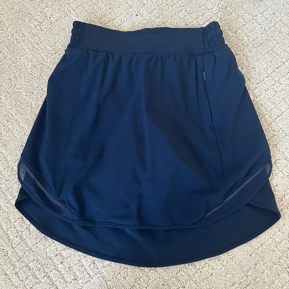 Lululemon navy blue skort